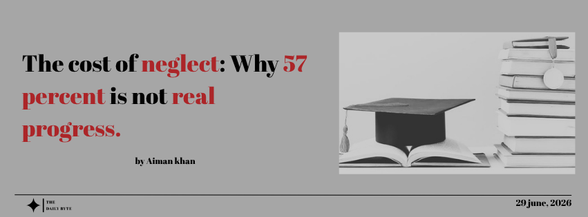 The cost of neglect: Why 57 percent is not real progress