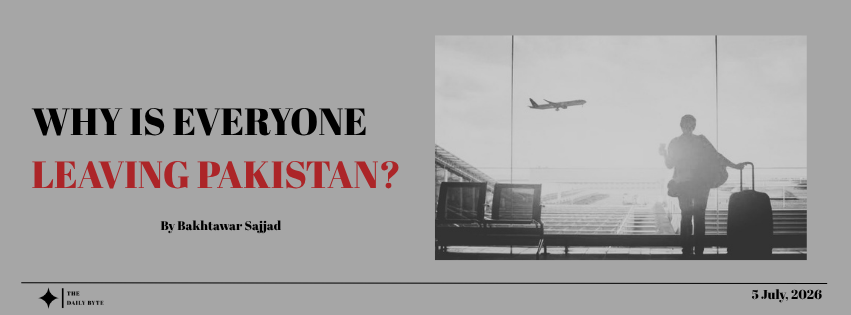 WHY IS EVERYONE LEAVING PAKISTAN?