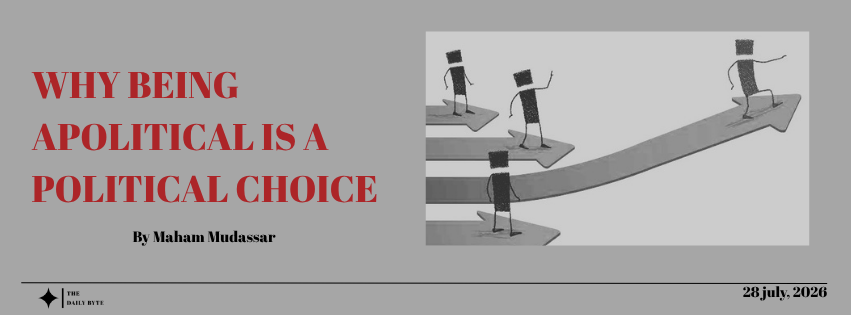 The Politics of being Apolitical