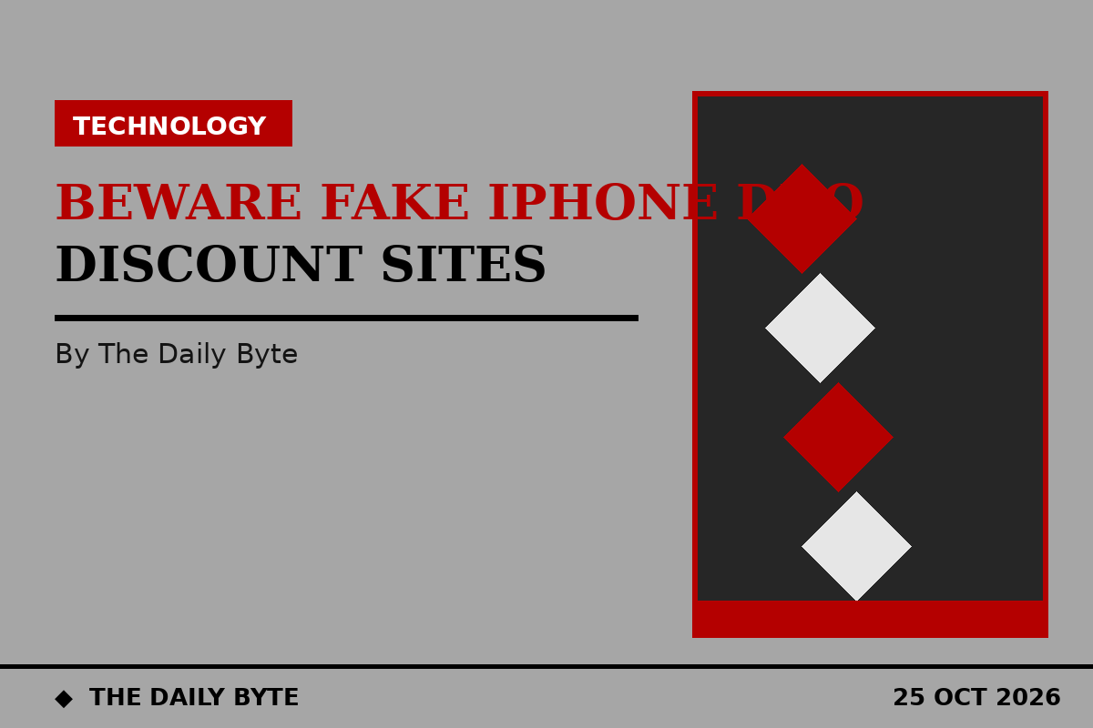 Illustration for Kaspersky warns of fake iPhone Duo discount sites after foldable launch