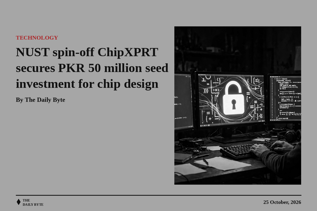 Illustration for NUST spin-off ChipXPRT secures PKR 50 million seed investment for chip design