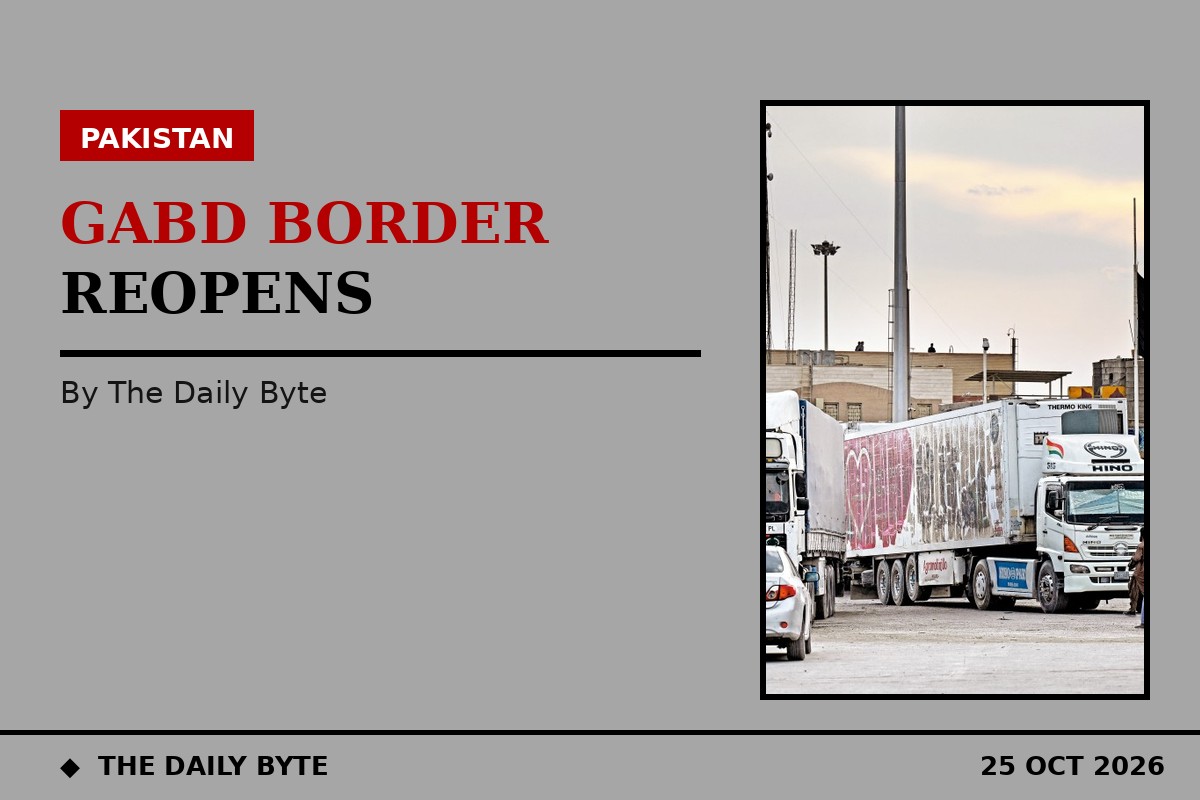 Pakistan reopens Gabd-Rimdan border crossing with Iran after week-long halt