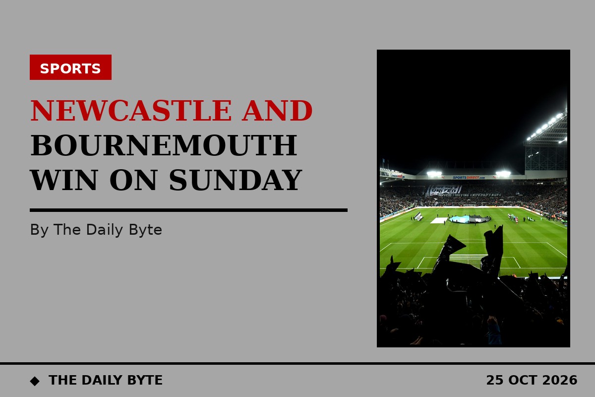 Illustration for Premier League Sunday: Newcastle and Bournemouth win, Fernandes benched