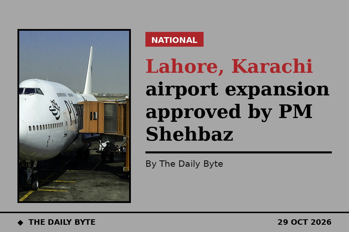A PIA aircraft at a gate at Karachi airport (file photo)