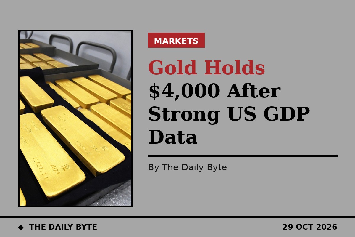 Gold bars in trays in a vault (file photo)