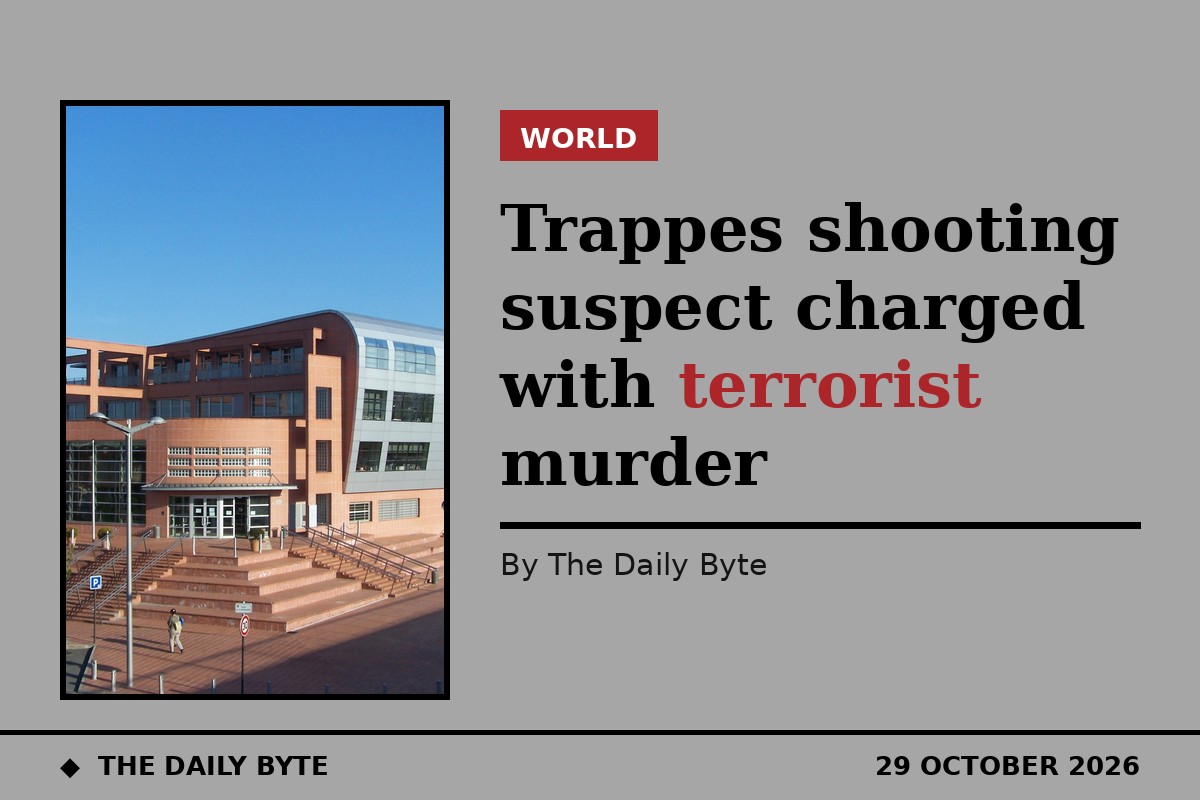 Trappes shooting suspect charged with terrorist murder