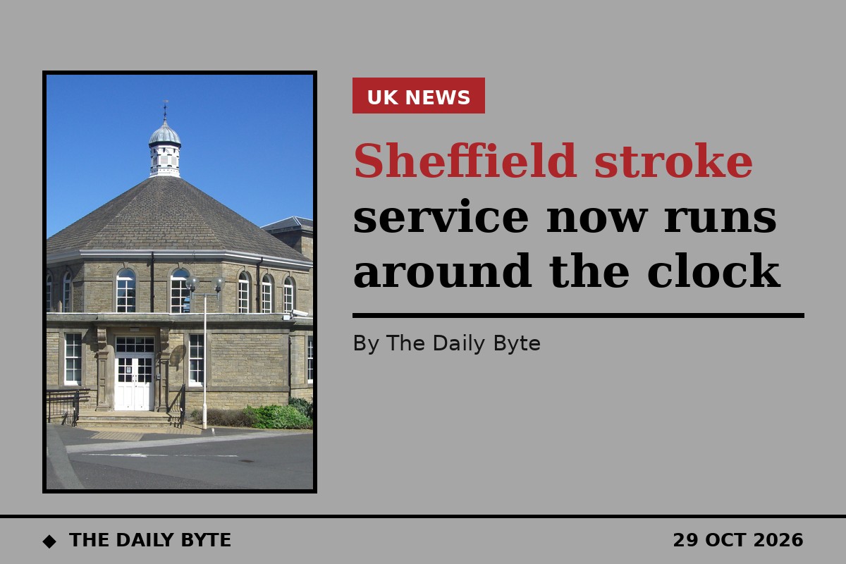 Sheffield stroke service now runs around the clock