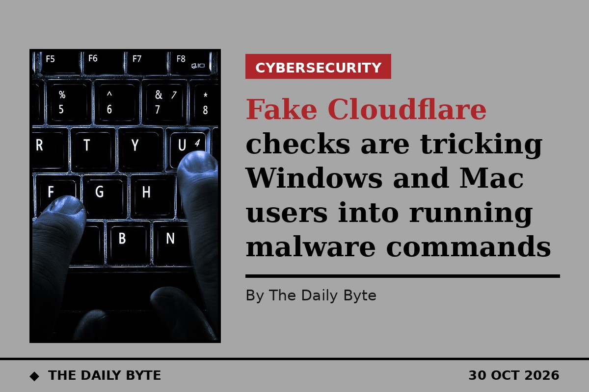 Fake Cloudflare checks are tricking Windows and Mac users into running malware commands
