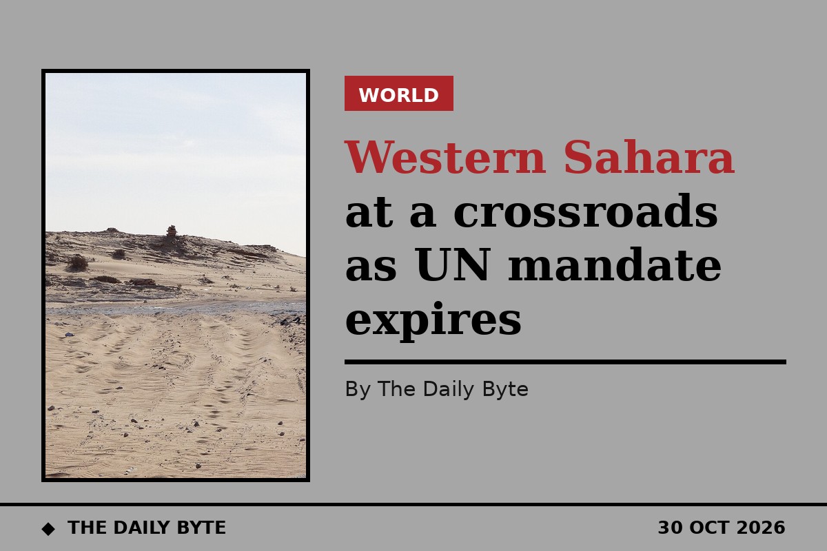 Western Sahara at a crossroads as UN mission mandate expires on 31 October