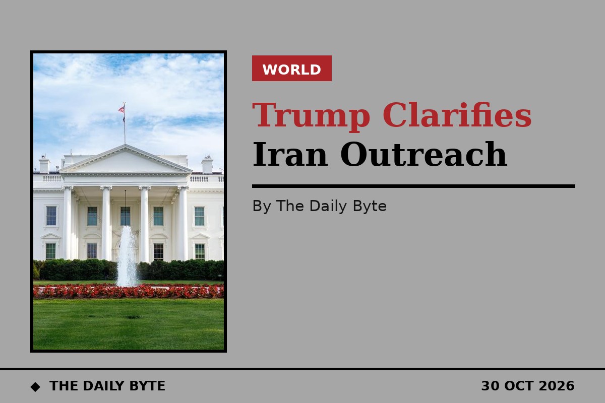 Trump says Vance Iran contact was about medicine