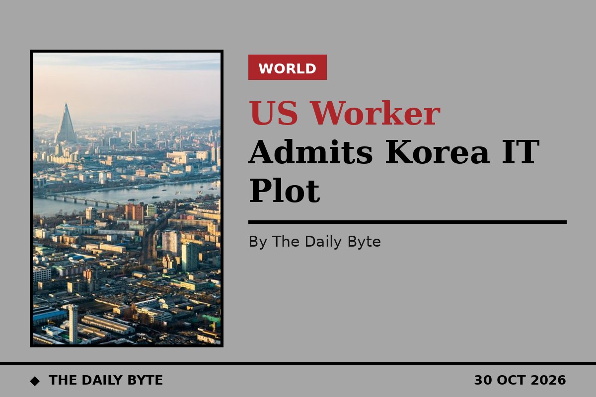 US defence worker admits North Korea IT worker plot