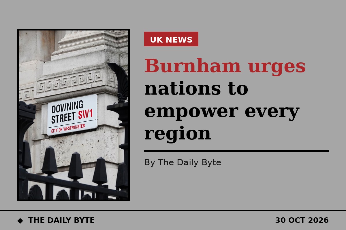 Burnham urges nations to empower every region