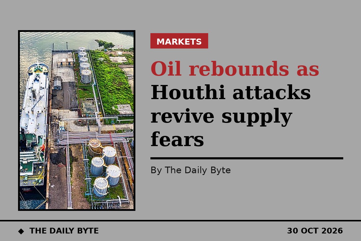 Oil rebounds as Houthi attacks revive supply fears
