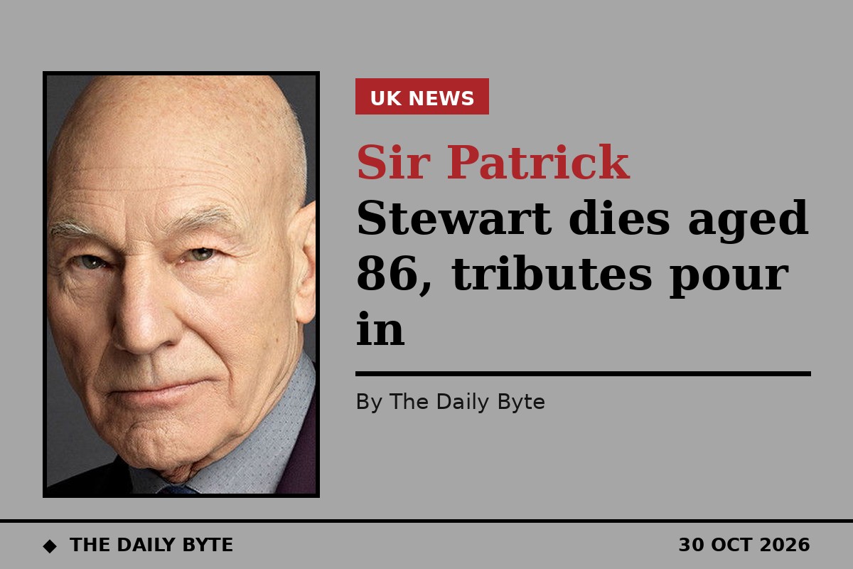 Sir Patrick Stewart dies aged 86, tributes pour in