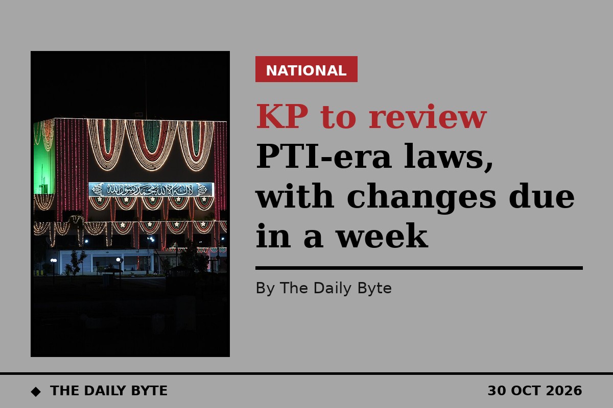KP to review PTI-era laws, with changes due in a week