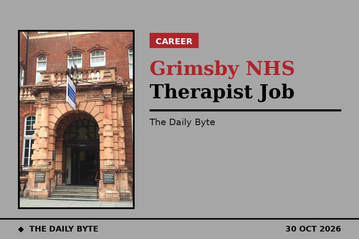 Grimsby NHS specialist occupational therapist job