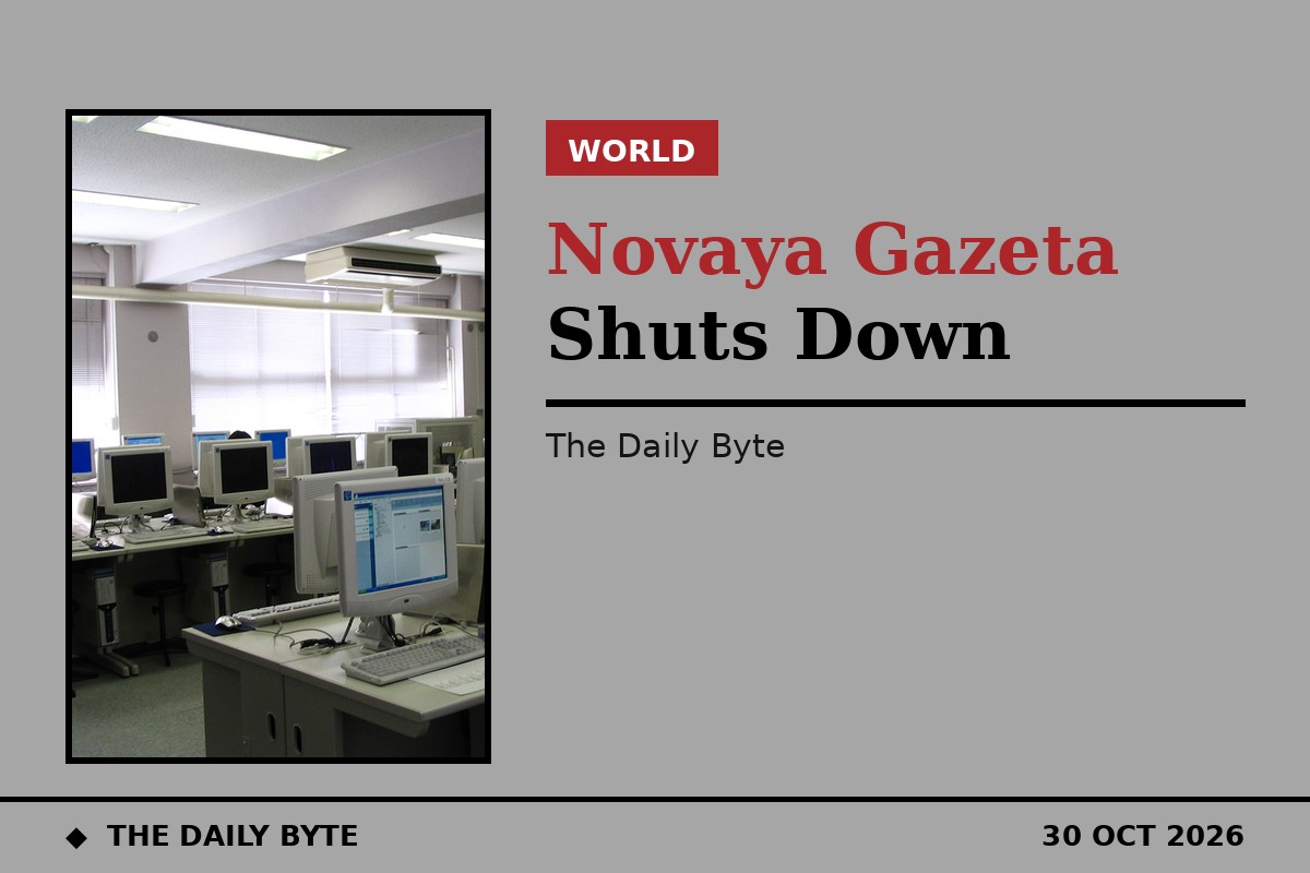 Novaya Gazeta to shut down after pressure, editor says