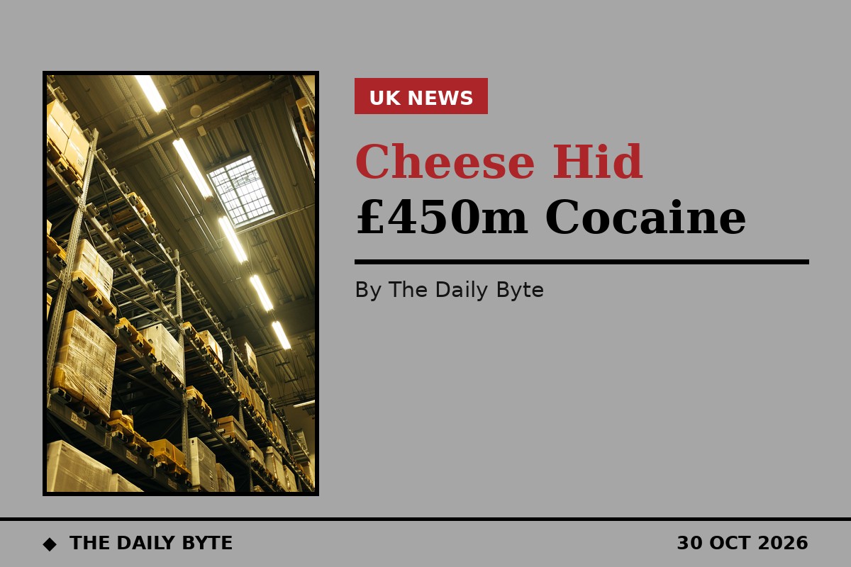 Cheese wheels hid £450m cocaine, CPS says