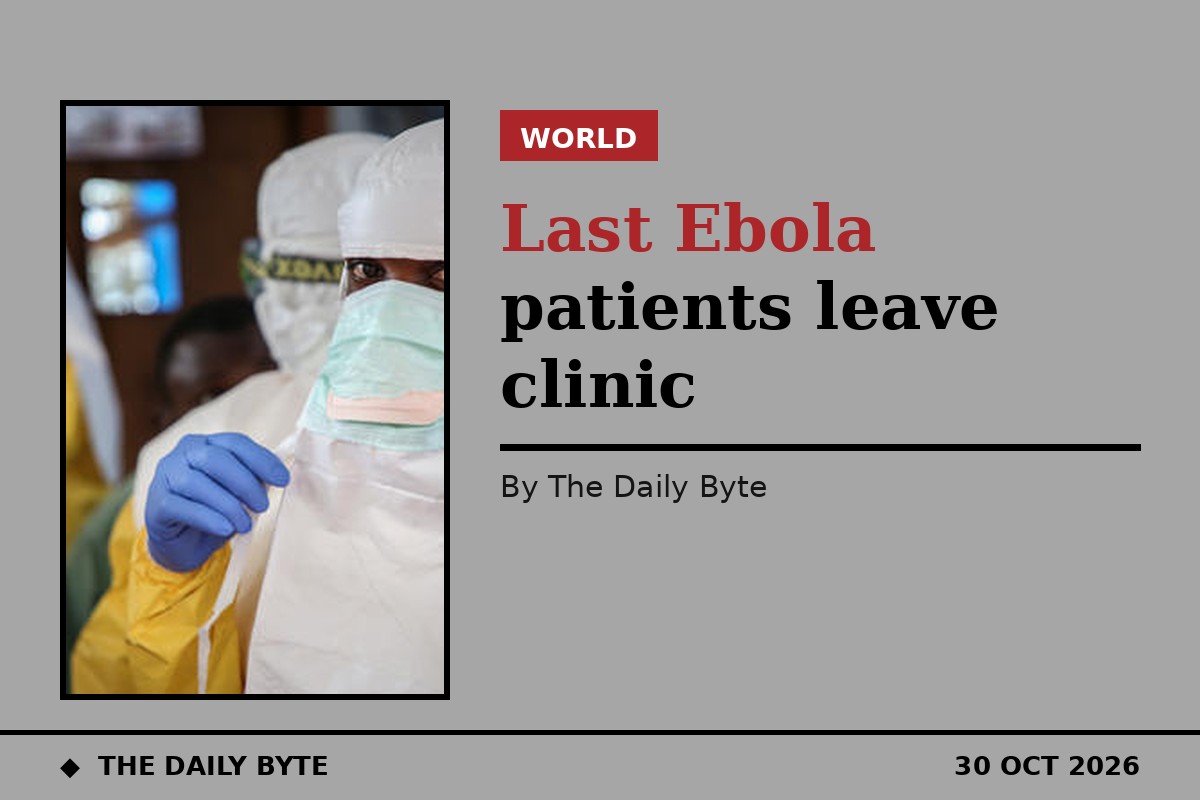 Last Ebola patients leave Congo clinic in Mongbwalu