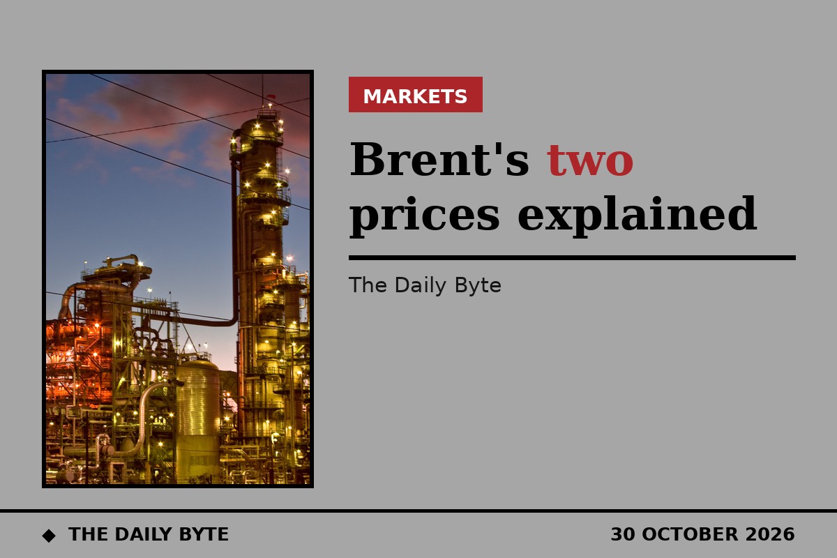 Why Brent crude is showing two prices at once