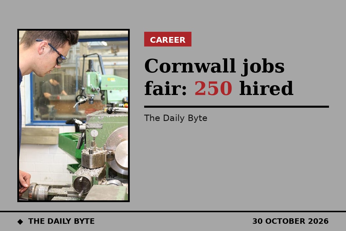 Cornwall jobs fair puts 250 young people into work