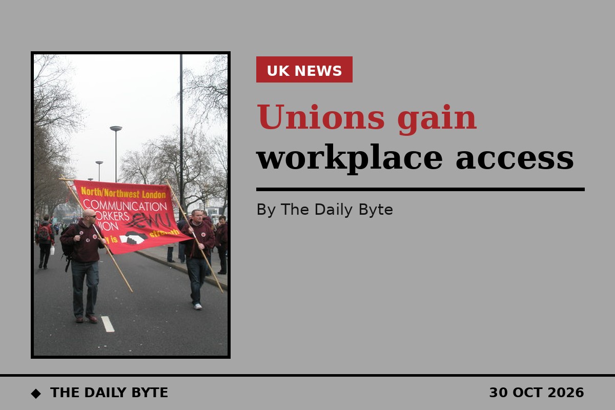 Trade unions gain new workplace access rights