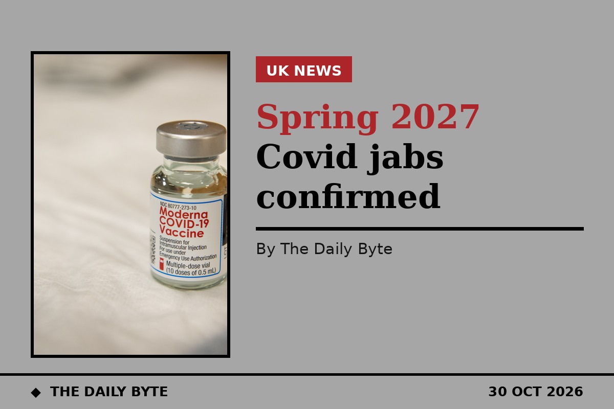 UK confirms spring 2027 Covid jabs for over-75s