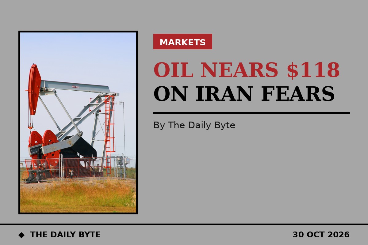 Oil ends October at $117.64 as Iran fears lift Brent