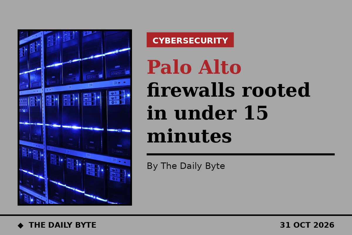 Palo Alto Firewalls Rooted in Under 15 Minutes