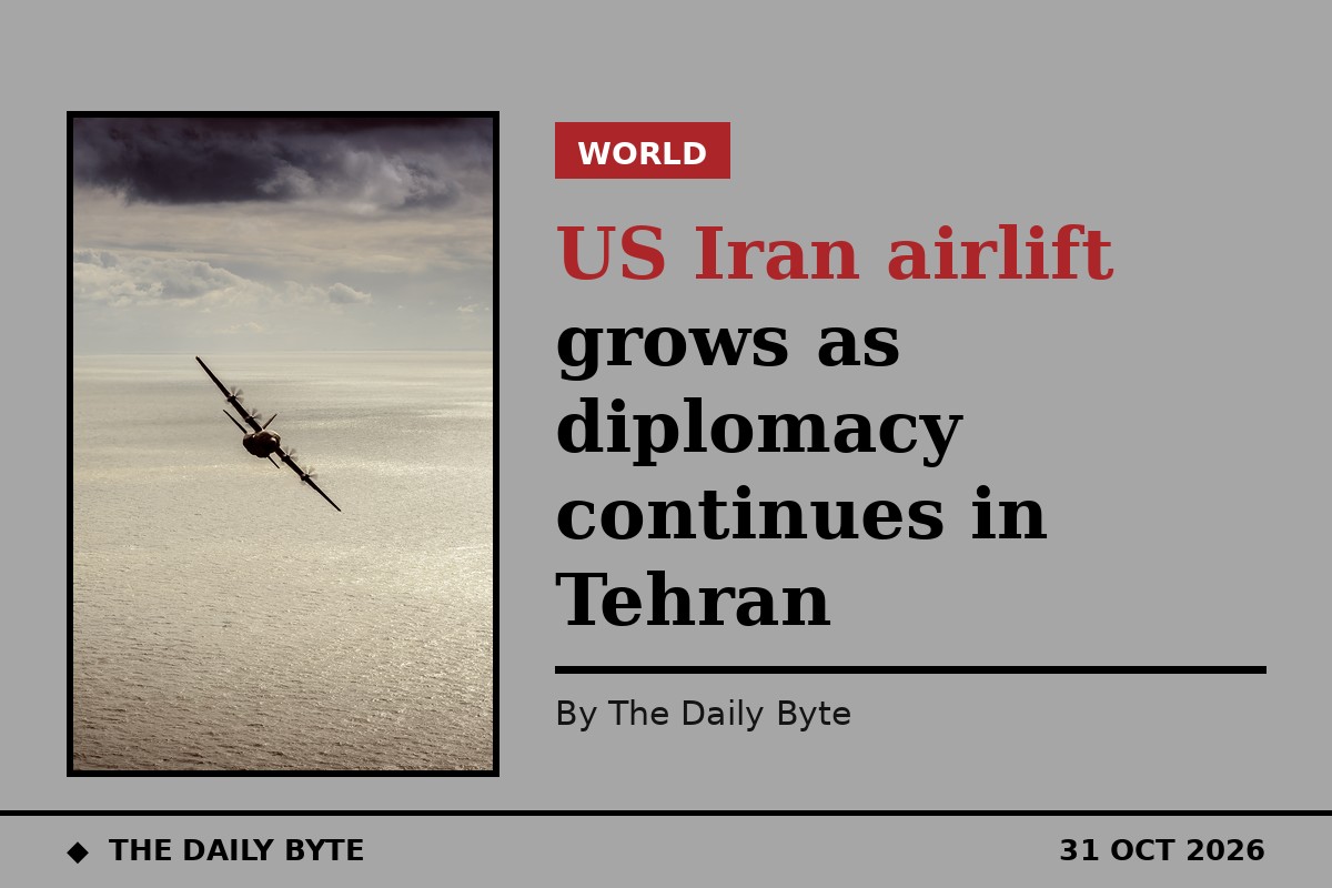 US Iran airlift grows as diplomacy continues in Tehran