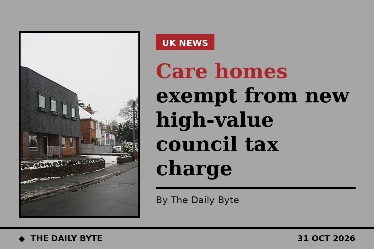 Care homes exempt from new high-value council tax charge