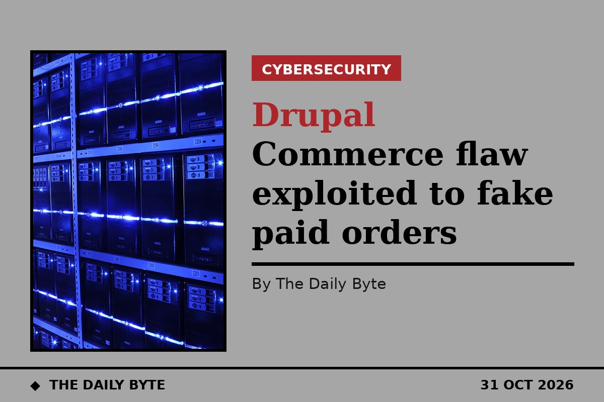 Drupal Commerce flaw exploited to fake paid orders
