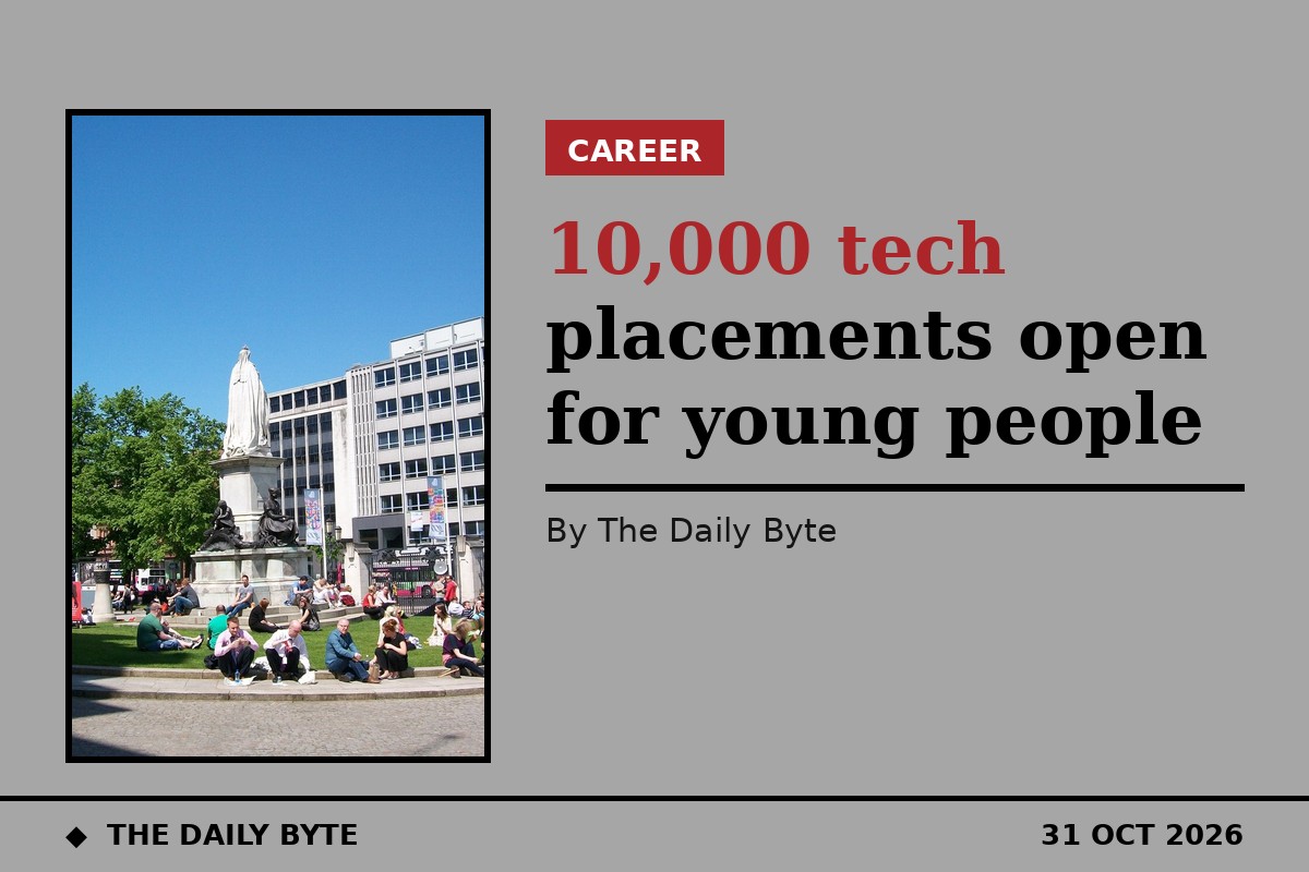 10,000 tech placements open for young people