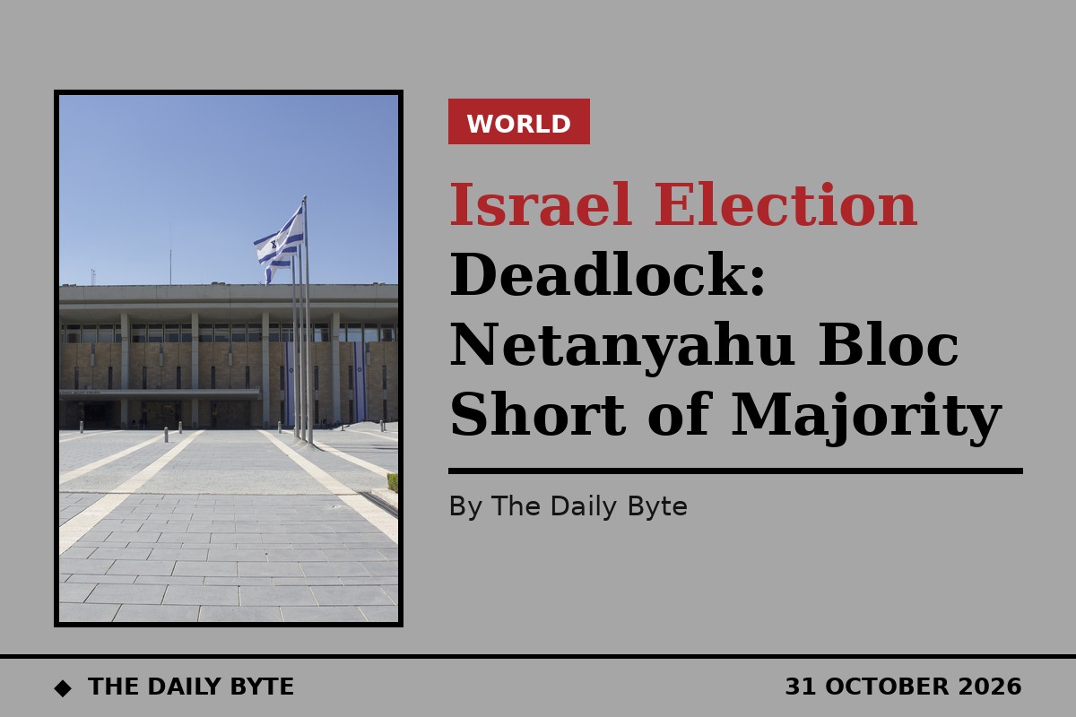 Israel Election Deadlock: Netanyahu Bloc Short of Majority