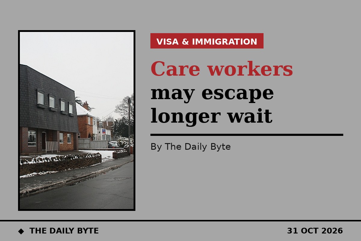 Settlement wait may ease for care workers in UK