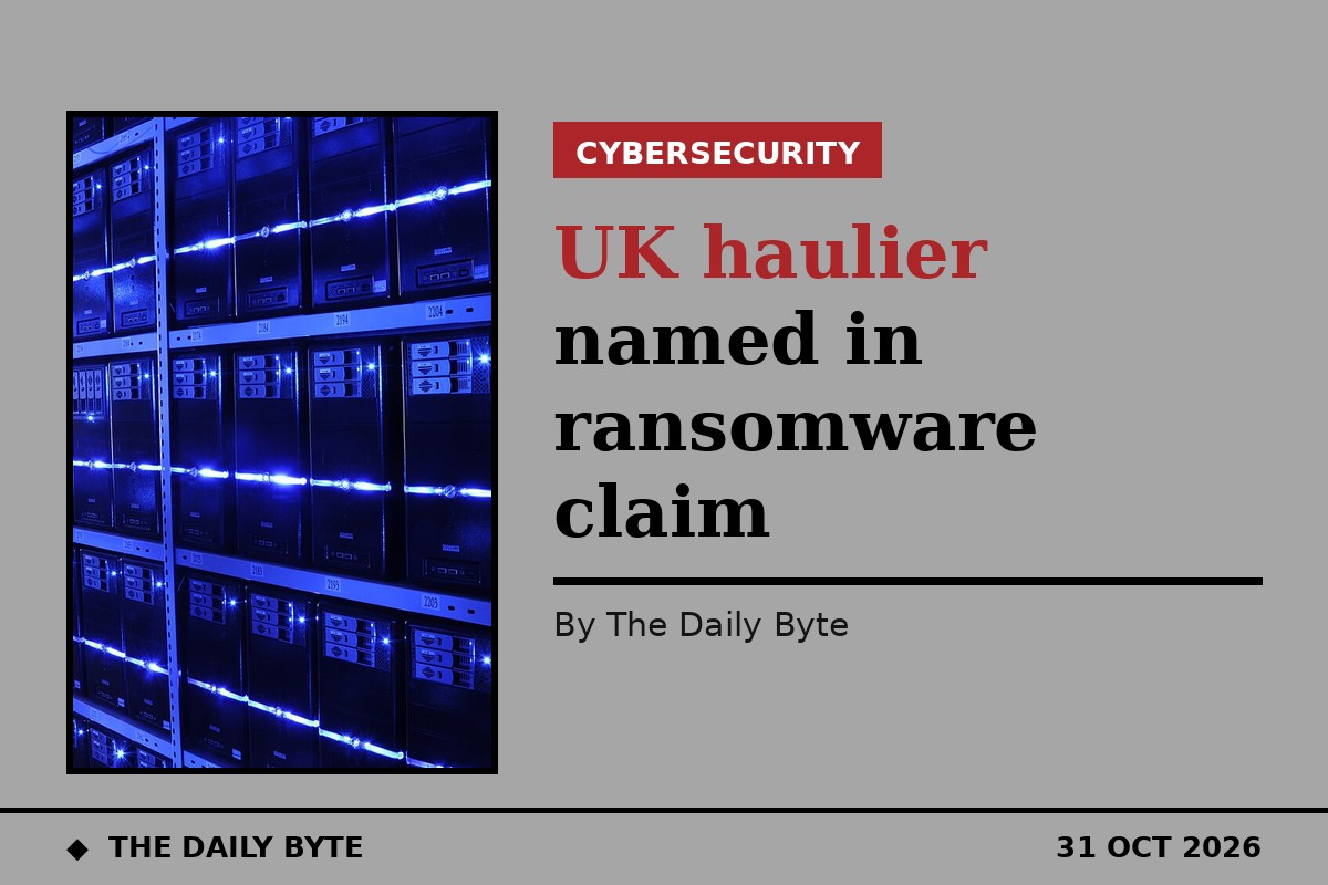 Qilin lists UK haulier Palletline in ransomware claim