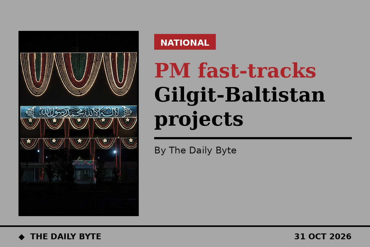 Gilgit-Baltistan projects fast-tracked by PM