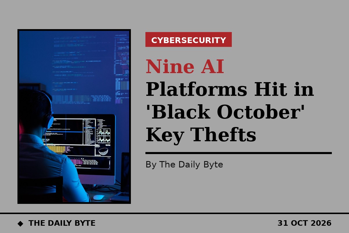 Nine AI Platforms Hit in 'Black October' Key Thefts