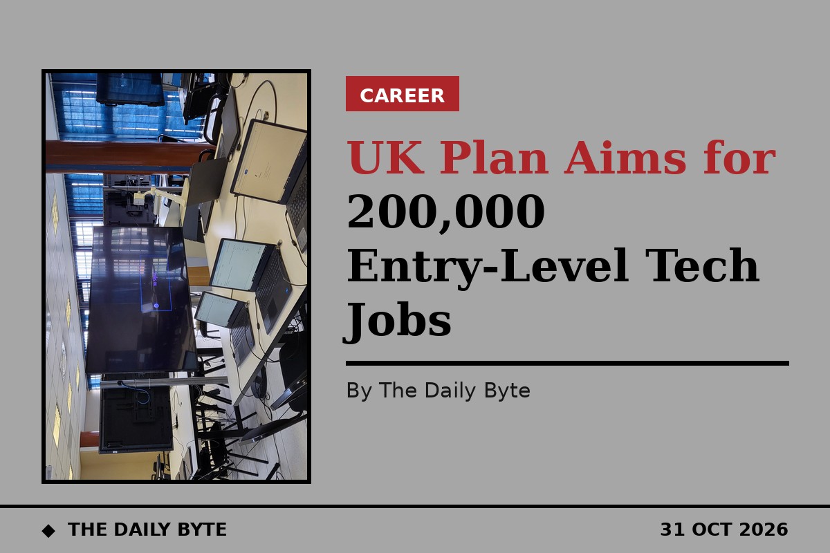 UK Plan Aims for 200,000 Entry-Level Tech Jobs