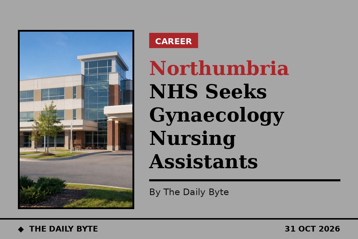 Northumbria NHS Seeks Gynaecology Nursing Assistants