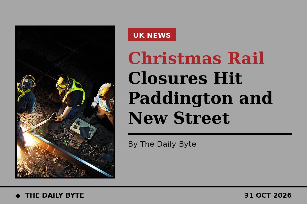 Christmas Rail Closures Hit Paddington and New Street
