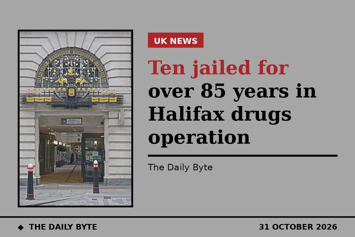 Ten jailed for over 85 years in Halifax drugs operation