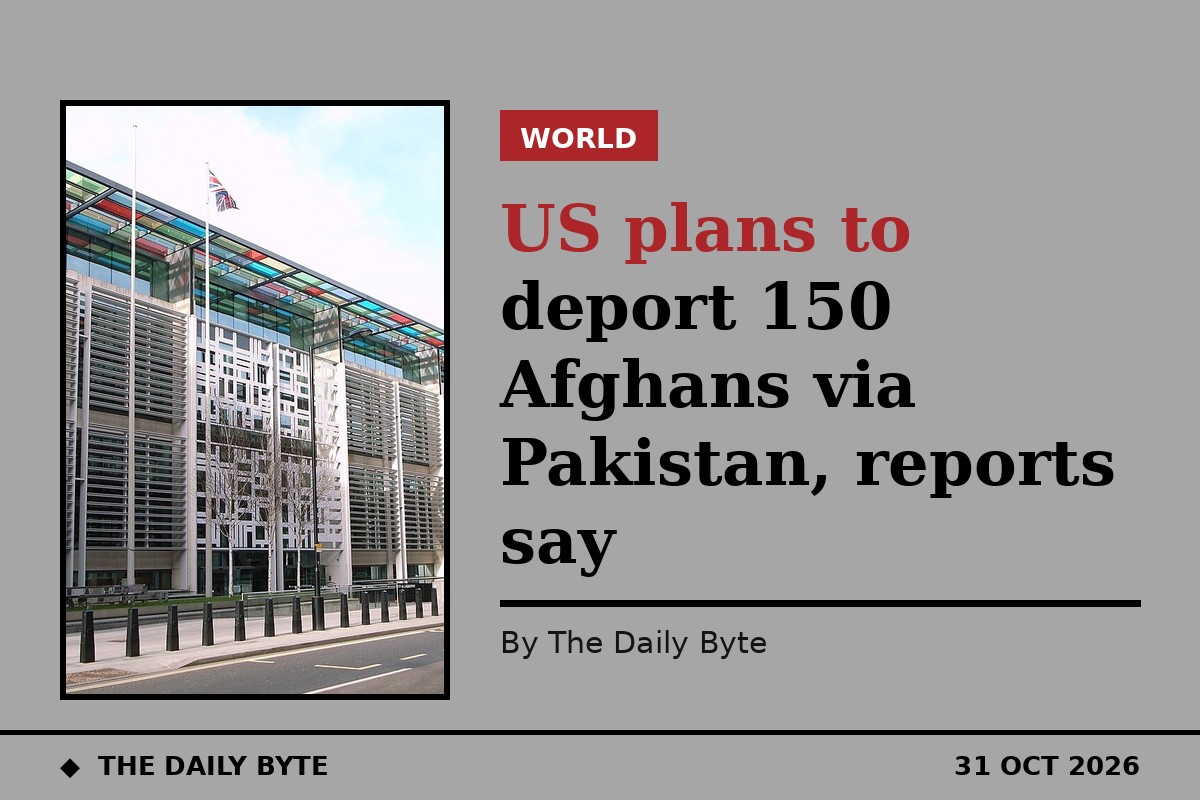 US plans to deport 150 Afghans via Pakistan, reports say