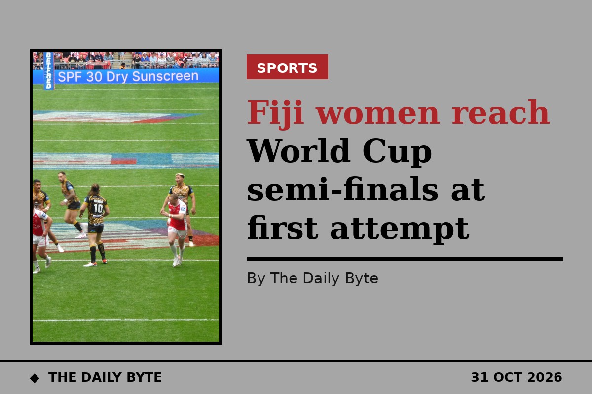Fiji women reach World Cup semi-finals at first attempt