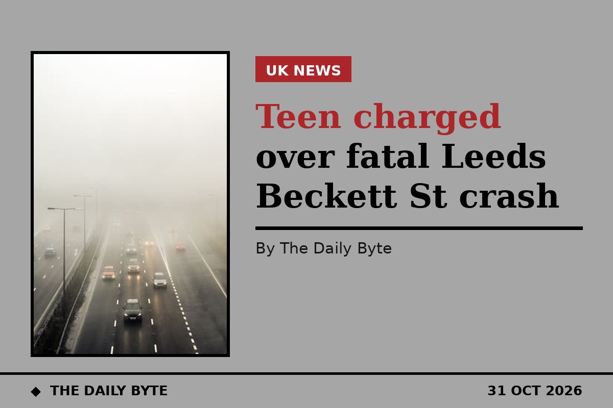 Teen charged over fatal Leeds Beckett St crash
