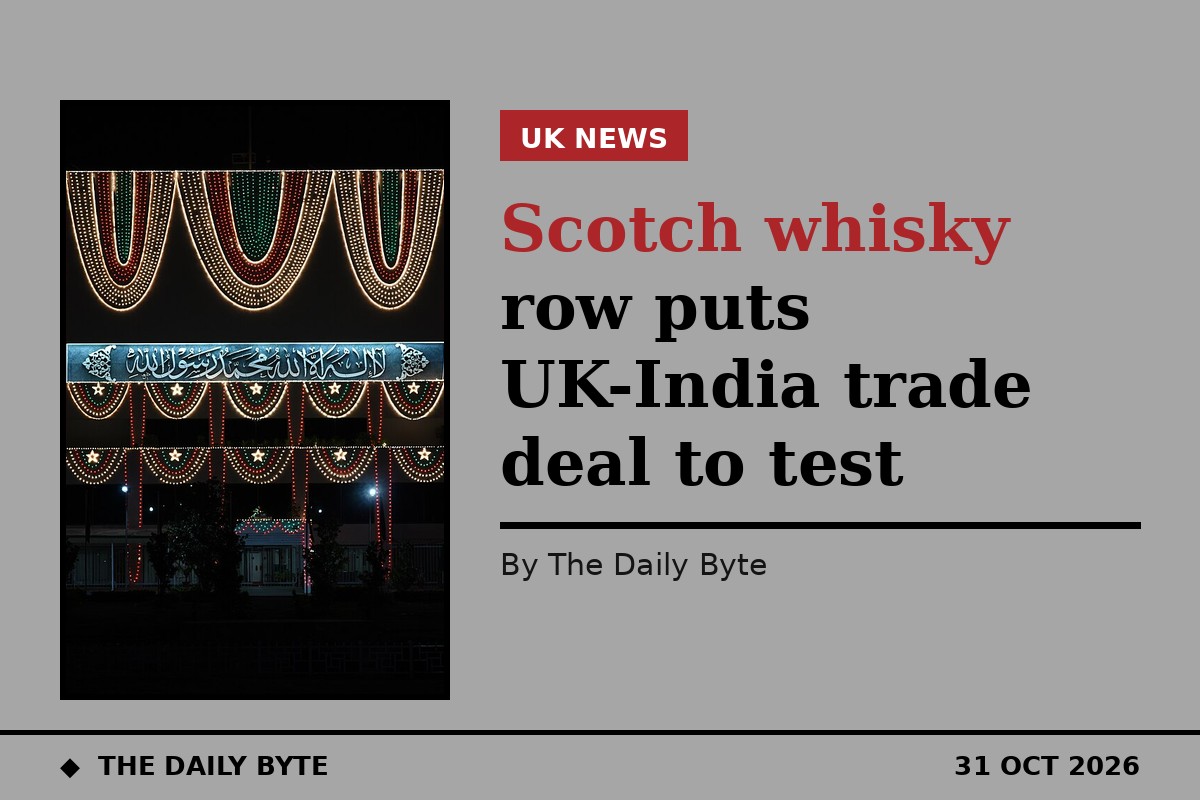 Scotch whisky row puts UK-India trade deal to test