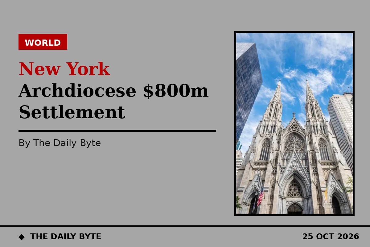 New York Archdiocese agrees $800 million abuse settlement