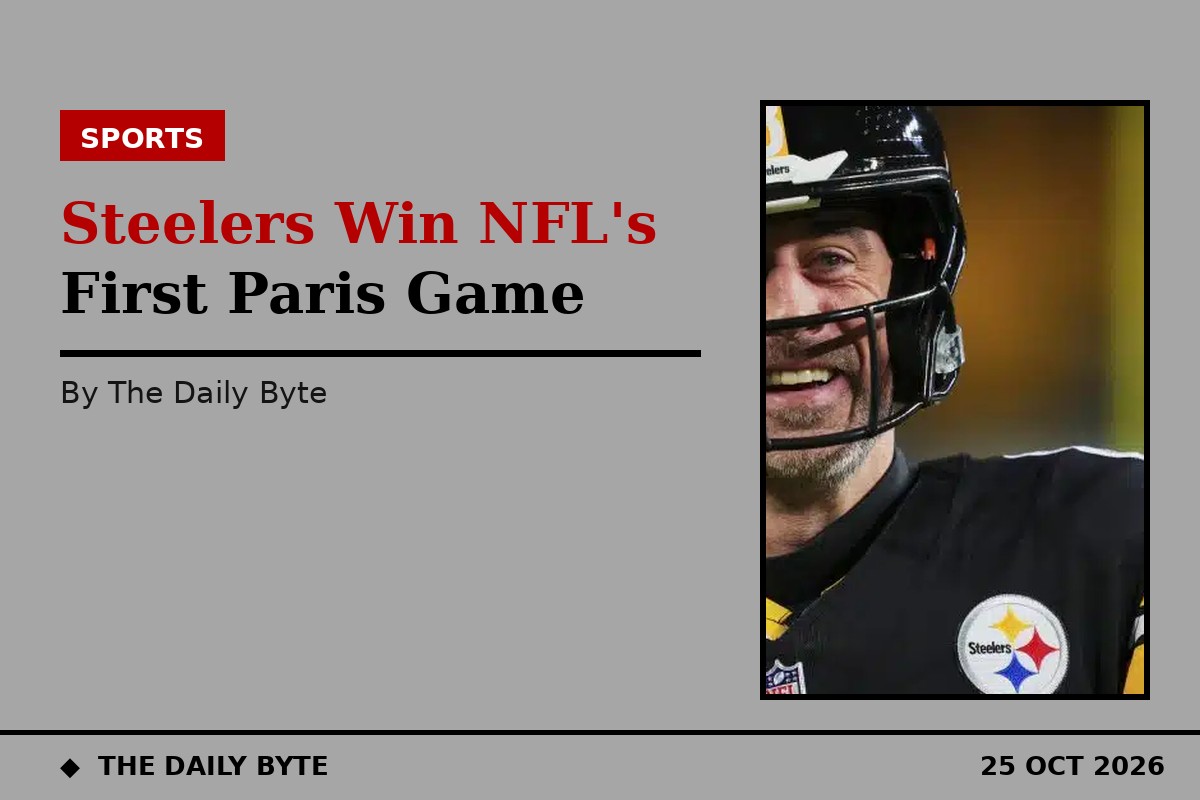 Steelers beat Saints 16-10 in NFL's first Paris game