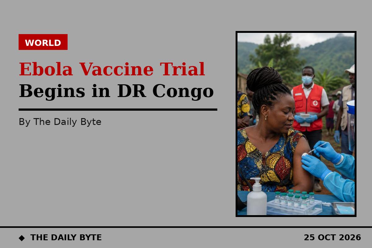 WHO begins first Ebola vaccine trial in DR Congo as outbreak passes 9,700 cases