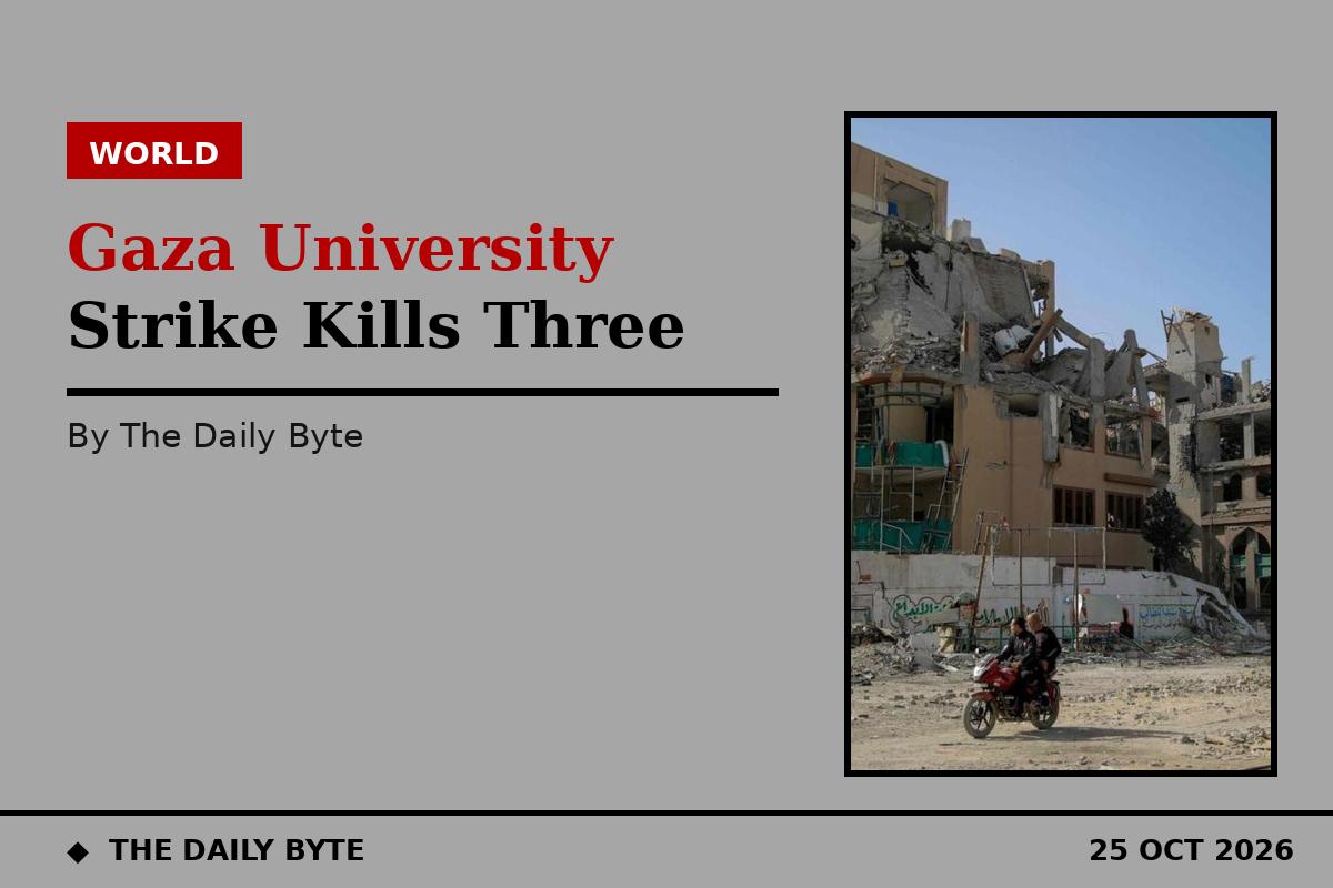 Strike on Gaza City university kills three staff as truce fails to stop the violence